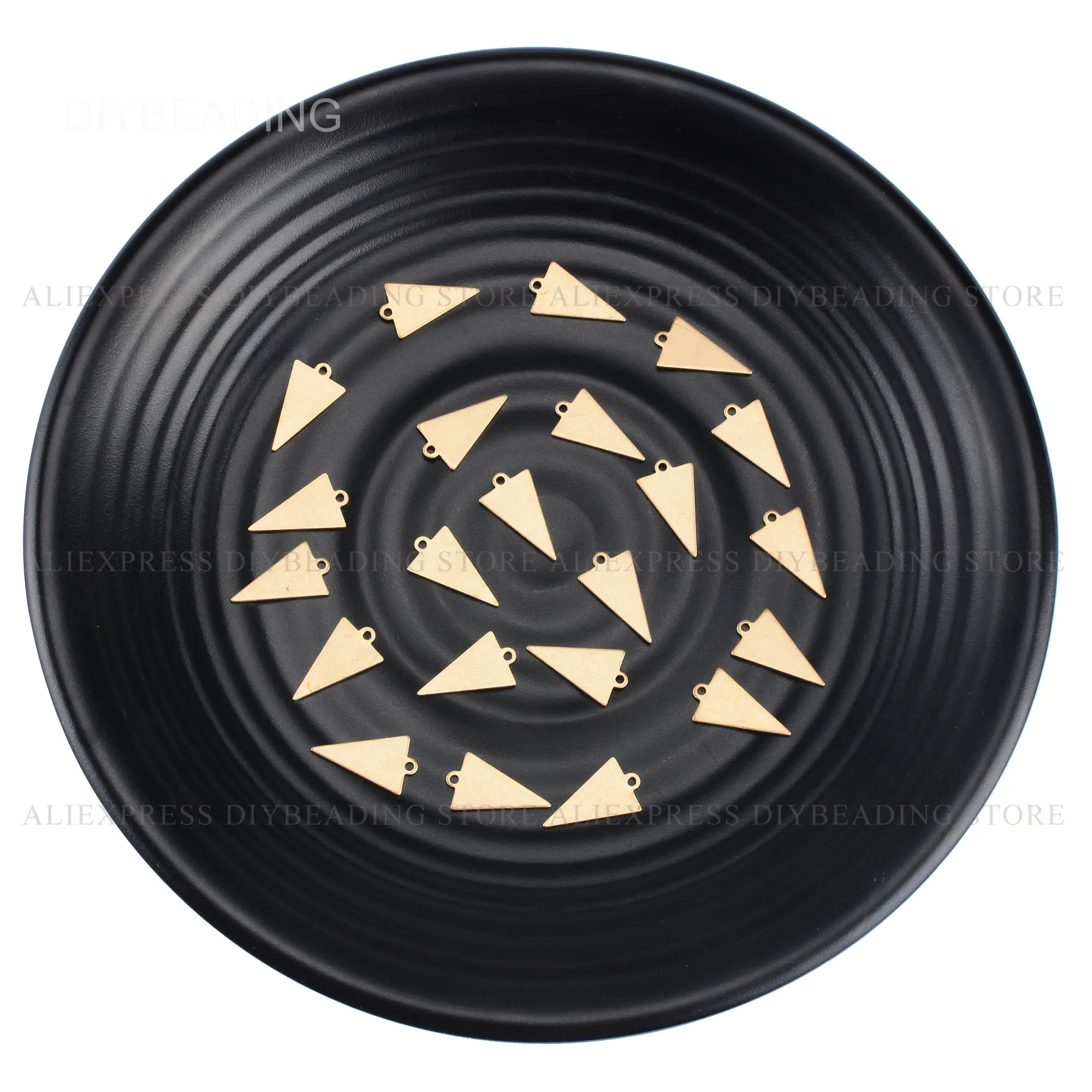 Латунные штамповочные бирки для изготовления ювелирных изделий небольшие