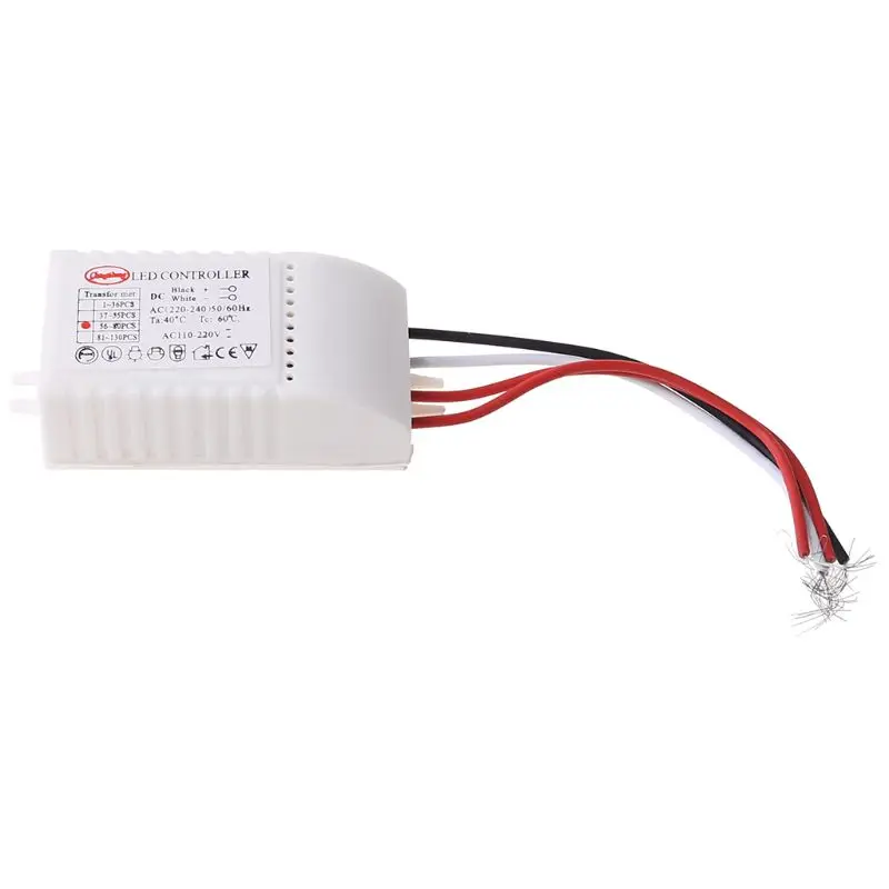 

Электронный трансформатор переменного тока 220-240 В для струн, 56-80 шт., светодиодный источник питания