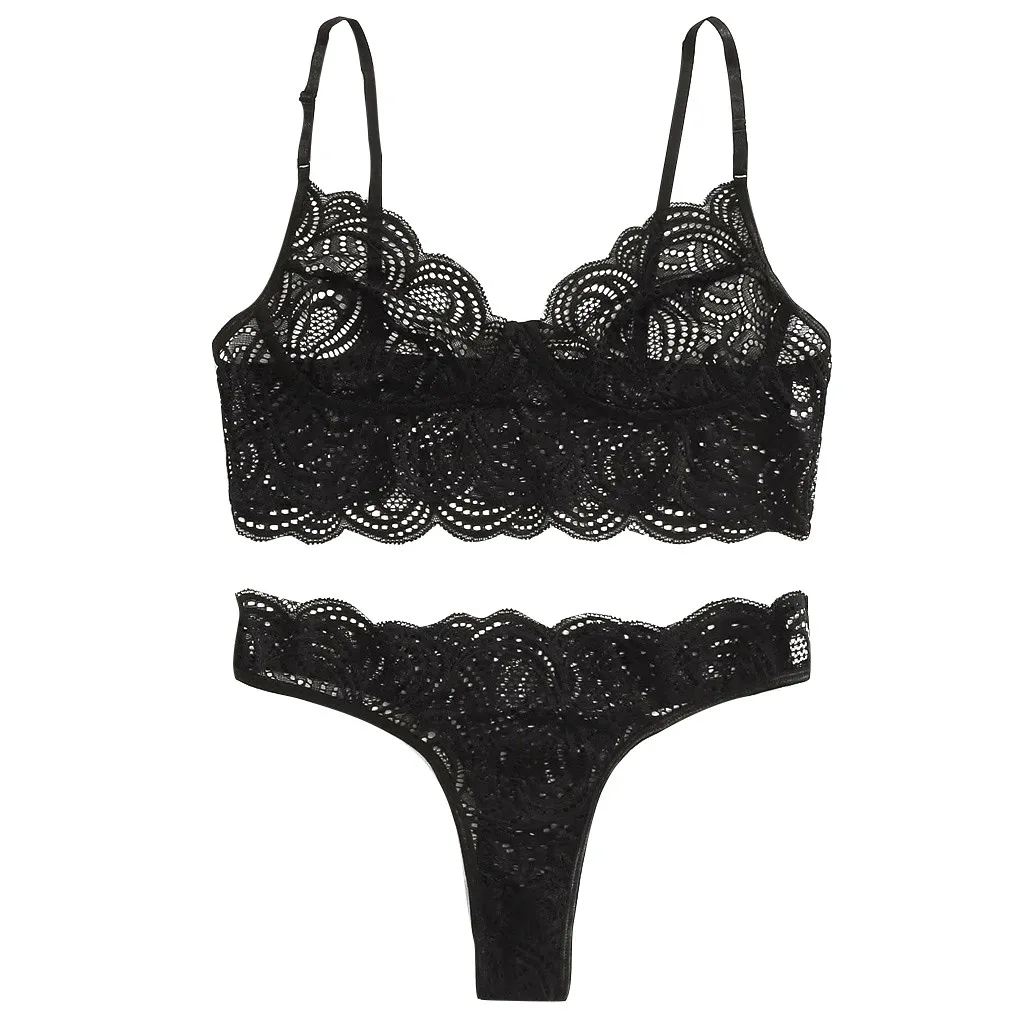 

Lace G-string Thong Bra Sets Temptation Women Underwear Set Embroidery Sensual Lingerie Women Sexy Underwear Erotic Lingerie Set
