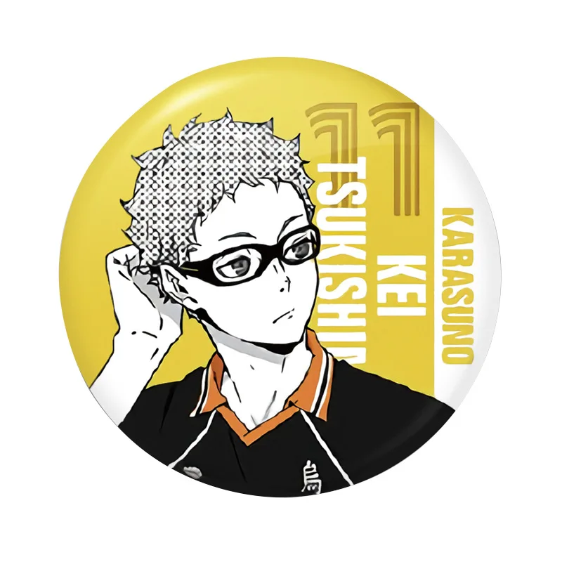 Экшн-фигурка Аниме Haikyuu Hinata Shoyo Kageyama Oikawa Nekoma креативный Сувенирный значок на