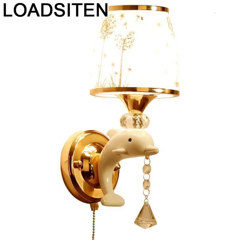 Деко дом лампа аппликация росписи Interieur Lampara де сравнению интерьер Wandlamp