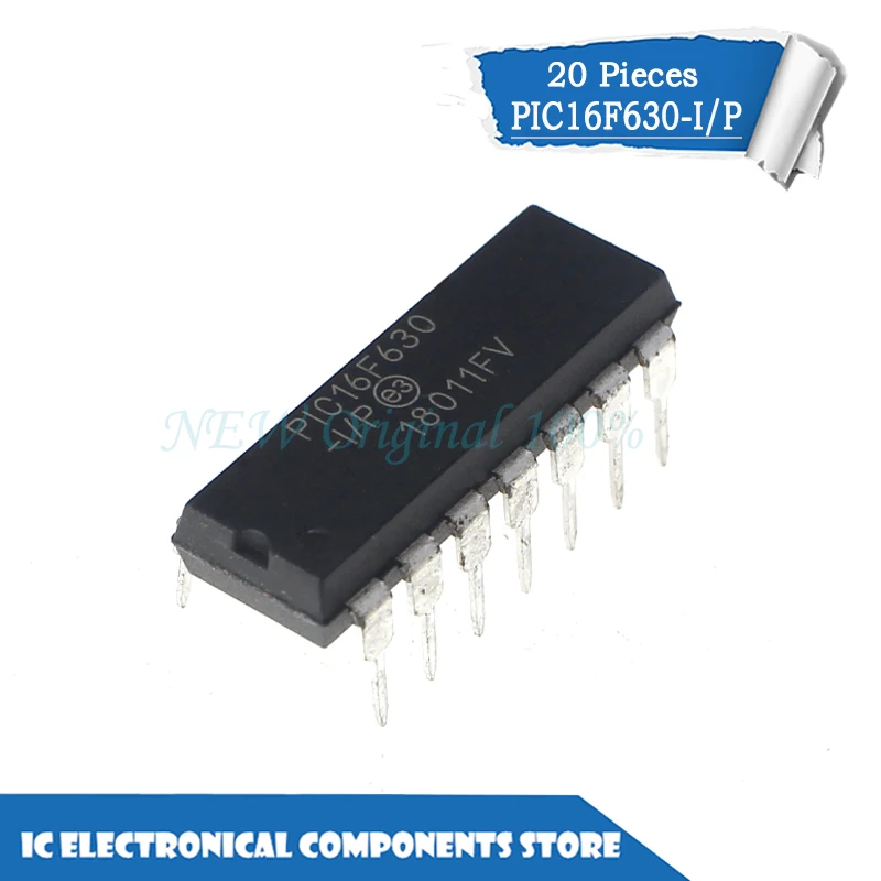 

New original PIC16F630-I/P DIP14 20pcs/lot