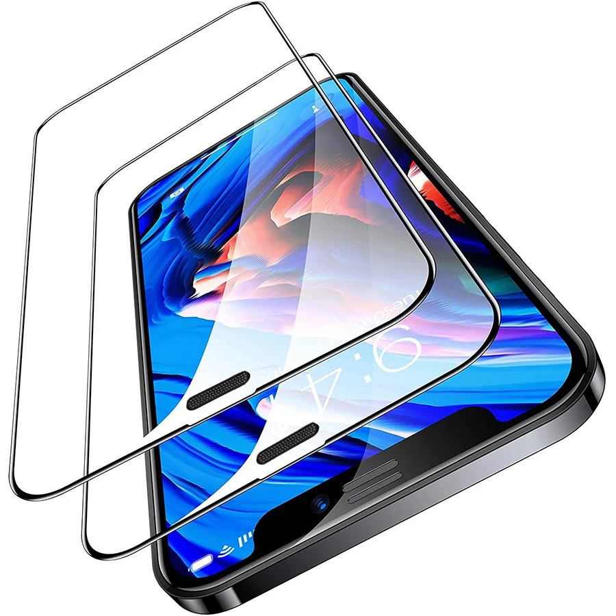 

Dust-proof Tempered Glass for IPhone 12 11 Pro Max 6S 7 8 Plus The Earpiece Prevents Dust Screen Protectors for IPhone X XS XR