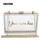 Персонализированная акриловая сумка из металлической фольги, кошелек, клатч для невесты, сумка для подружек невесты, индивидуальный клатч Mrs