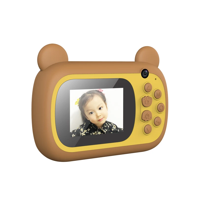 Детская мини-камера Polaroid с возможностью печати термоцифровая камера мультяшная
