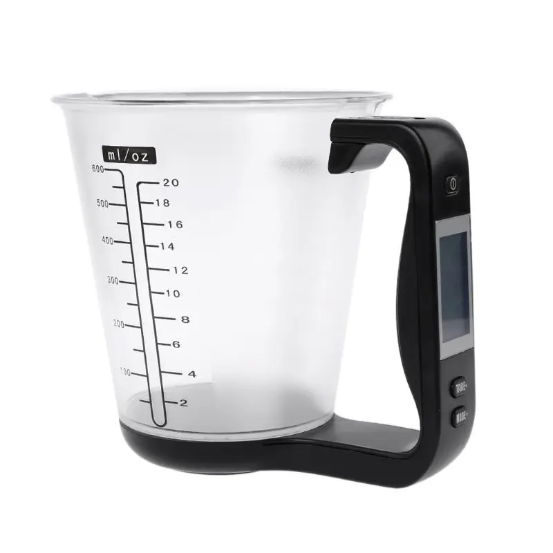 2020 новые цифровые весы с измерительным чашкой термометр кухонные температурный