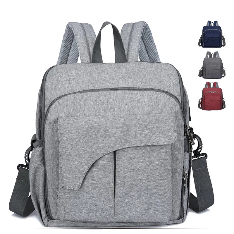 Fashion Mummy Maternity Nappy Bag Brand Large Capacity Baby USB Travel Backpack More Function Designer Nursing For Care | Багаж и сумки
