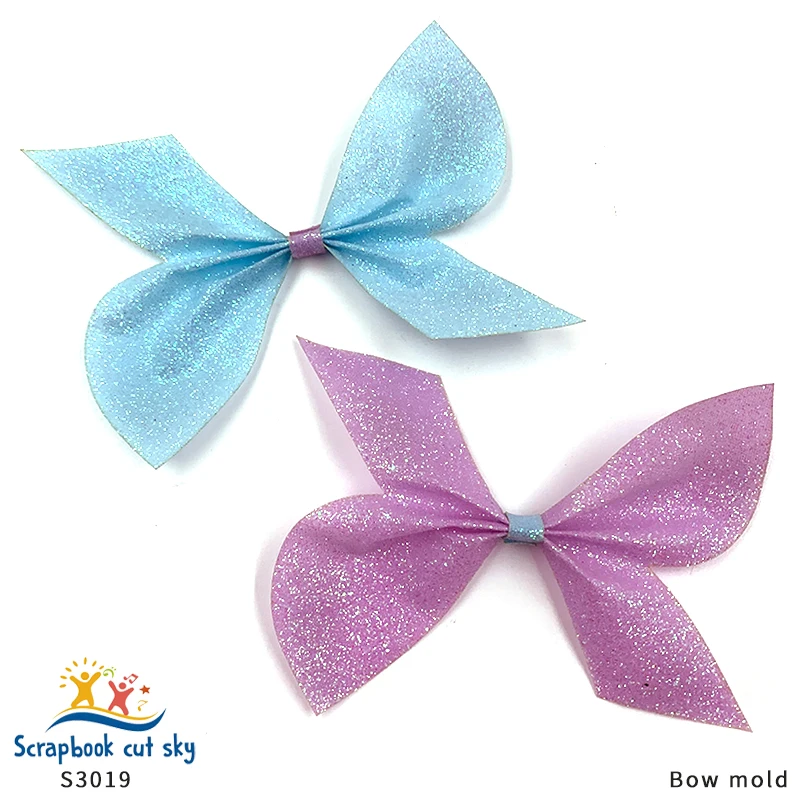 

5.2 Inch Hairpin Bow Die Cut Wooden Mold Scrapbook Steel Wood Mold S3019
