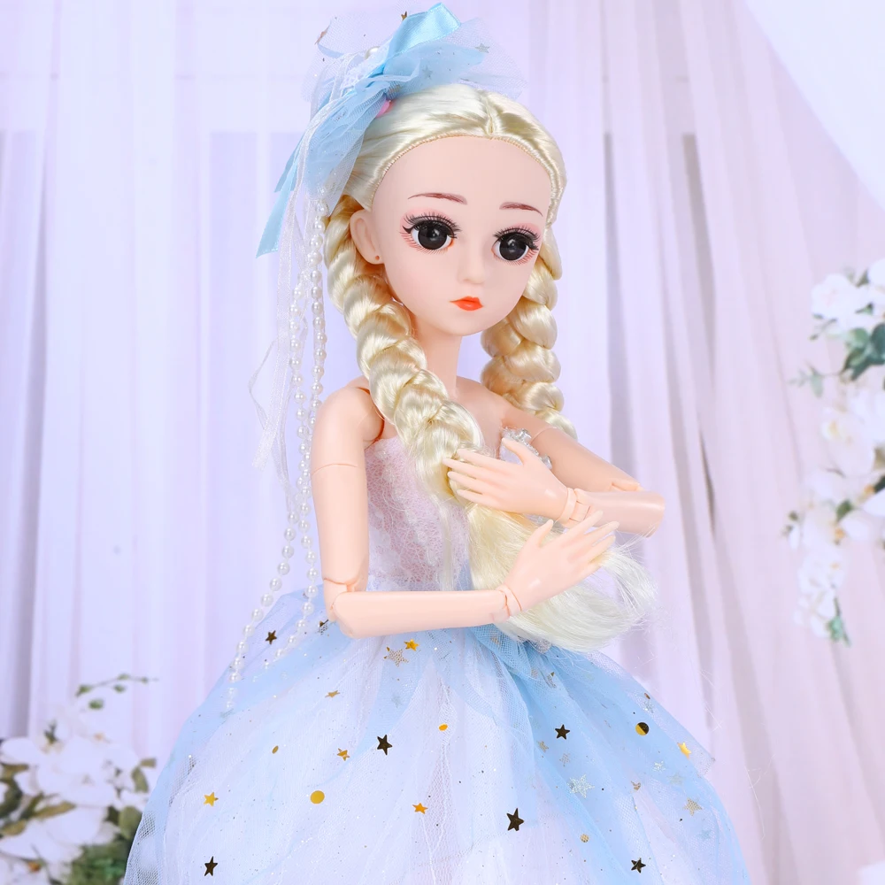 Style 06 UCanaan BJD кукла, 1/4 SD куклы 18 дюймов 18 мяч шарнирные куклы с одеждой наряд обувь парик волосы макияж лучший подарок для девочек - Цвет: Style 06