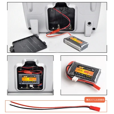 2S 7.4v 800MAH литий-ионный аккумулятор подходит для zf-6a mc-e7 передатчика пульта дистанционного управления игрушечной машинкой на радиоуправлении.