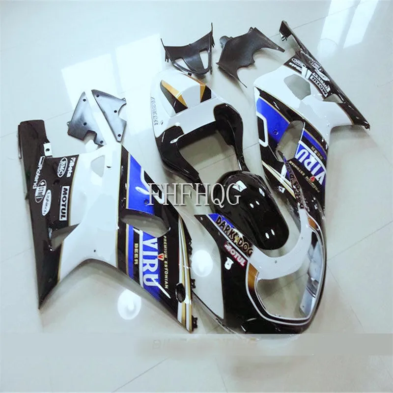Обтекатели GSXR600 2003 Abs обтекатель GSXR 750 01 03 кузов GSX R750 2000 K1 K2|Накладки и декоративные