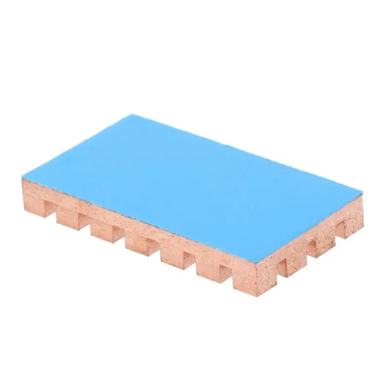 32x18MM M.2 SSD 2260 NGFF 2242 Computer Laptop Solid Hard Disk Ultra-thin Copper Fin Cooling Cooler Silent Heat Sink Radiator | Компьютеры