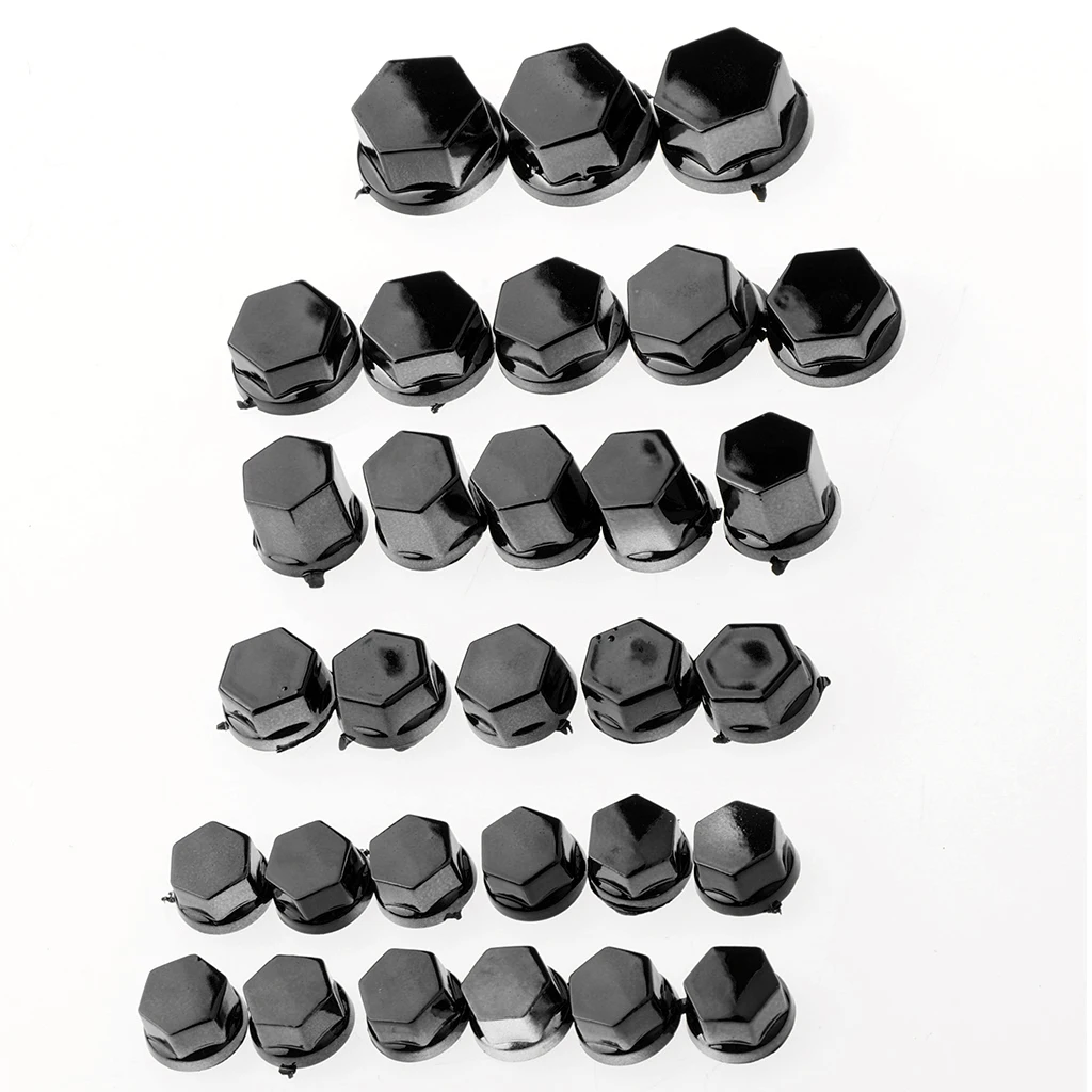 30 Pcs Practical Motorcycle Hex Socket Bolt Screw Nut Head Cover Cap Trim For Yamaha Honda Suzuki Etc | Автомобили и мотоциклы