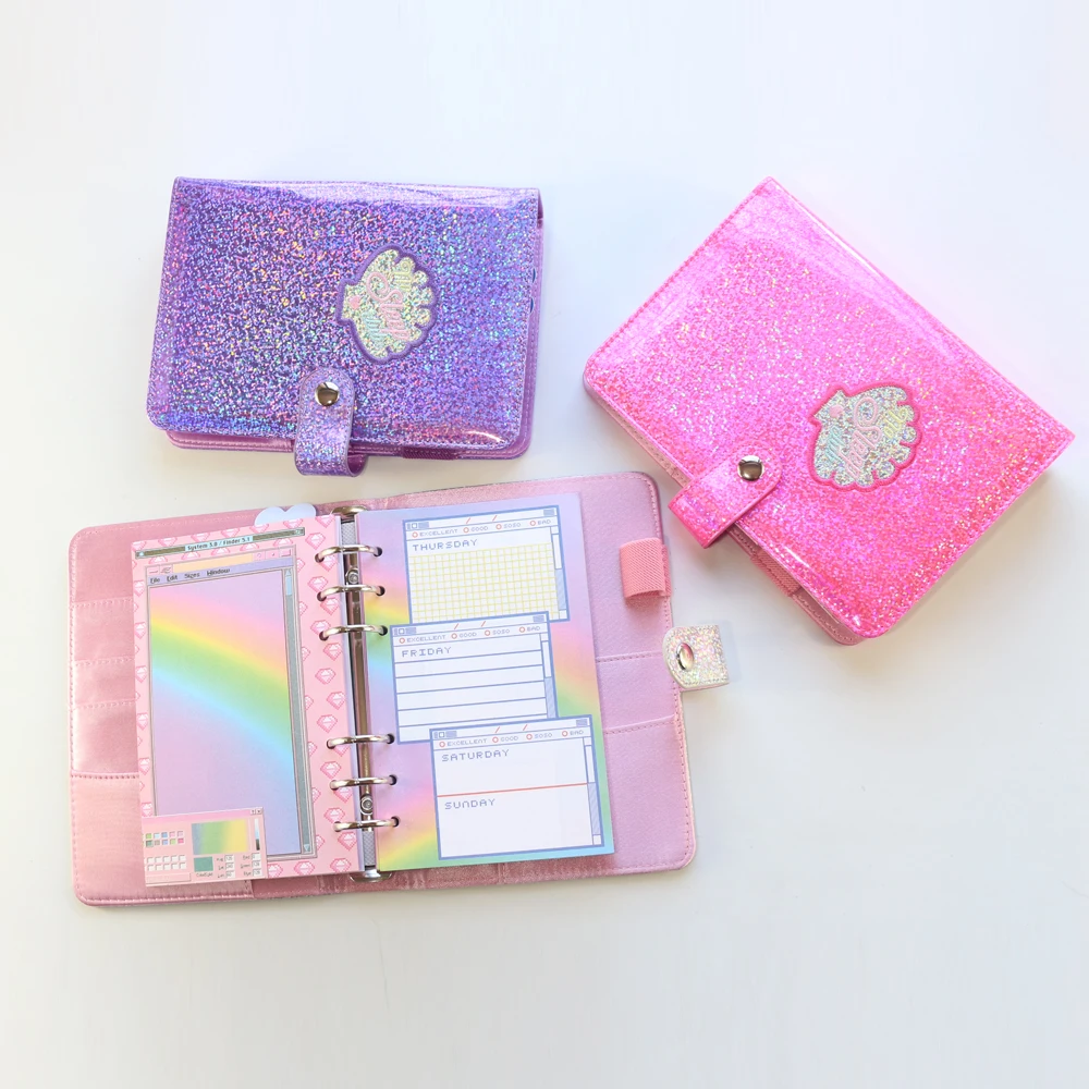 Domikee Творческий твердый переплет школьный спиральный блокноты канцелярские