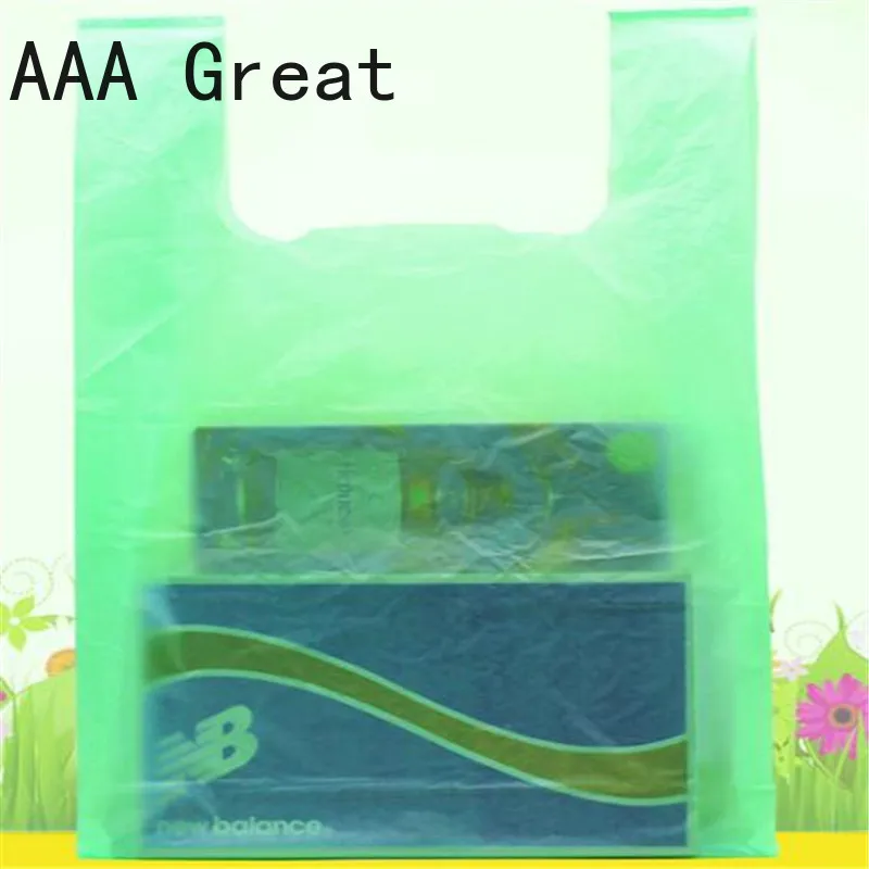 Пластиковые мешки для магазина однотонные саквояжи покупок в супермаркете