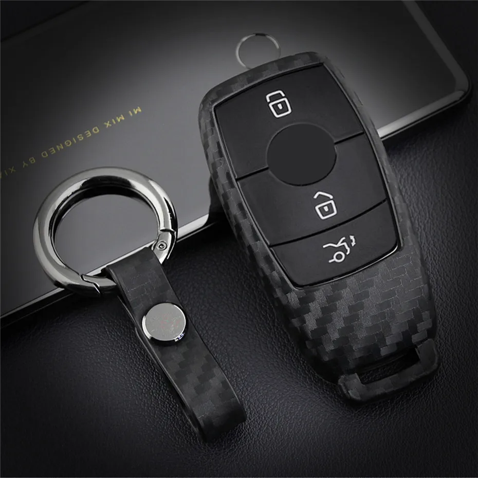 KUKAKEY ключи чехол КРЫШКА ДЛЯ Audi A4 S4 B7 B8 A6 A5 A7 A8 Q5 S5 S6 Q7 углеродного волокна