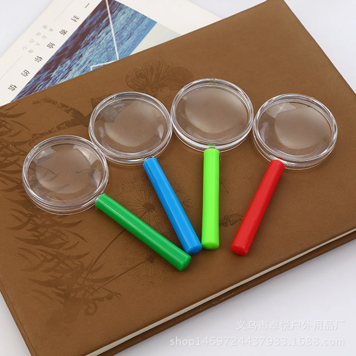 12PCS Children's Toys 3 Times Magnifying Glasses Colorful Party Game Favor Activity Prize Set #q4 | Инструменты