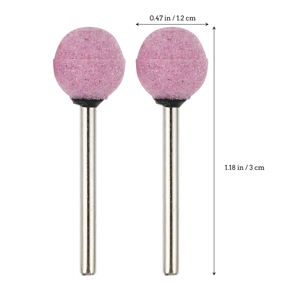 

100pcs Spherical Grinding Heads Corundum Grinding Wheel Grinding Heads )
