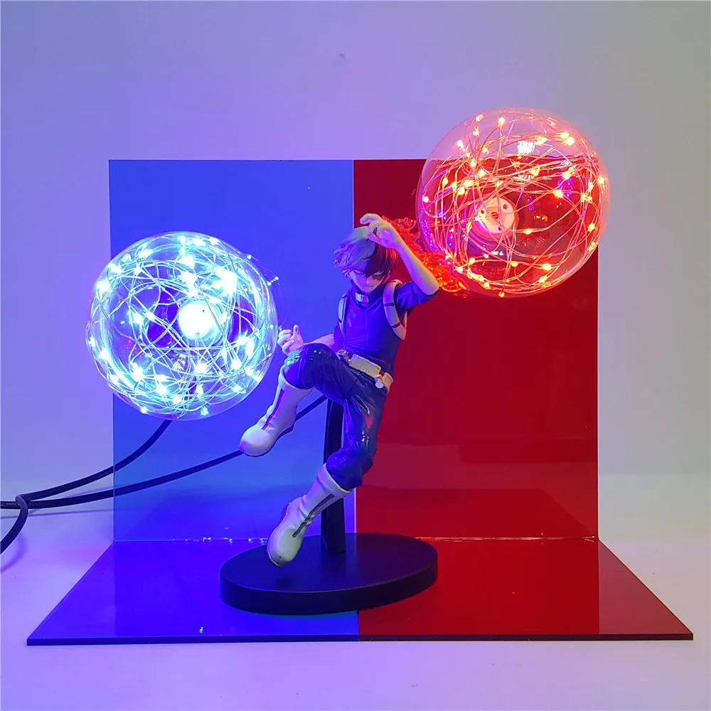 Настольная лампа Dragon Ball Z Goku Vegeta VS Broly ночные светильники 3D светодиодный DIY Набор Супер Saiyan фигурки освещение Lampara Рождественский подарок