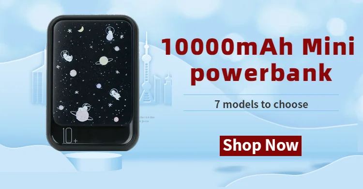 Maoxin power bank 10000mAh повербанк за xiaomi iPhone внешний аккумулятор милый пауэр банк единорог портативная зарядка портативное зарядное устройство