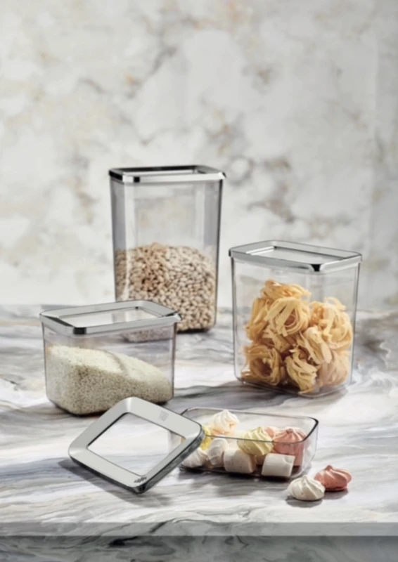 

RECTANGLE STORAGE BOWL SMOKED 4'L SET