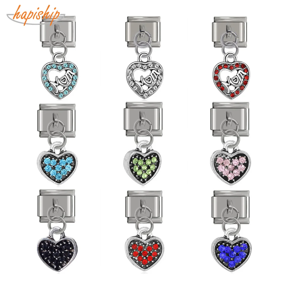 Hapiship Новинка 2018 оригинальный браслет из нержавеющей стали шириной 9 мм с