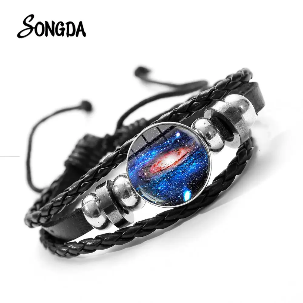 Новейшая модель Вселенная браслет с Туманностью Млечного Пути планета фото