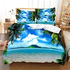 Комплект постельного белья с пододеяльником и цифровым 3D-принтом