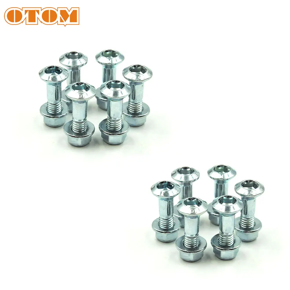 OTOM мотоциклетные 12 шт. звездочки заглушки болты винты аксессуары для кроссовых