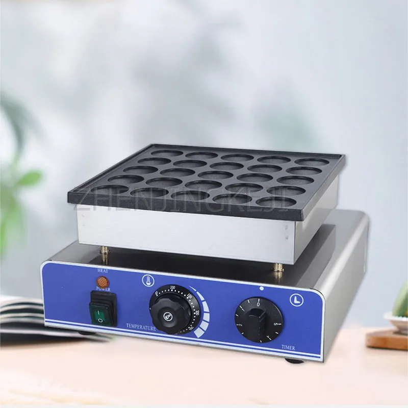 

220 В/110 В Коммерческая Машина для выпечки с 25 отверстиями, не липкая форма для выпечки, машина для маффинов, осьминог, маленькие шарики, оборуд...