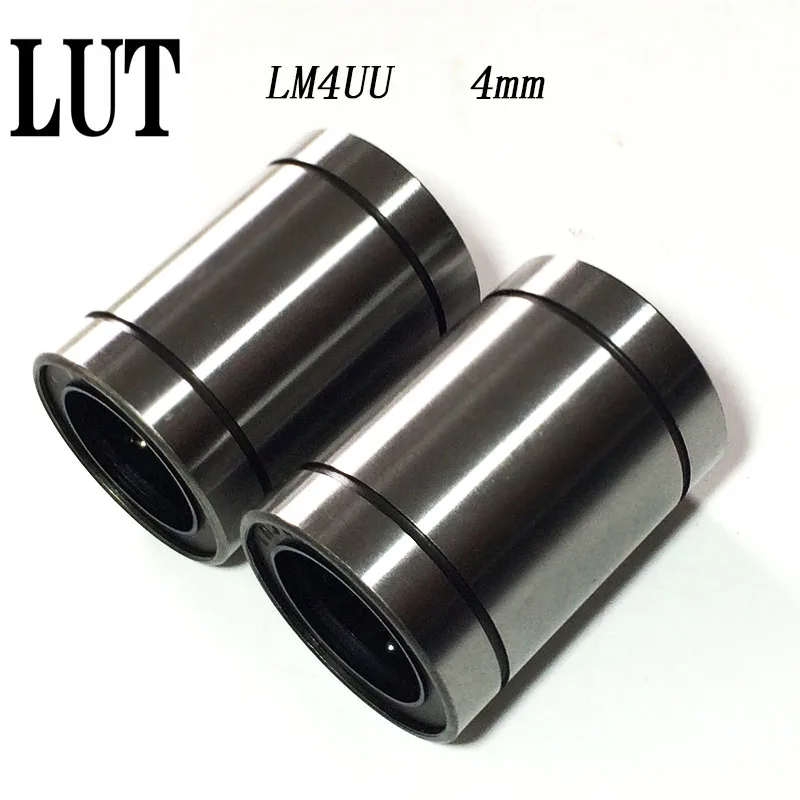 High quality 10 pcs LM4UU 4x8x12 mm Linear Bushing 4mm CNC Bearings factory direct Free Shipping | Обустройство дома