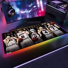 Kuroko NO Basket Аниме Коврик для мыши геймер RGB мини-ПК с Bluetooth компьютерный коврик для мыши из мягкой резины игровые аксессуары коврик для мышки для мальчиков подарок pad