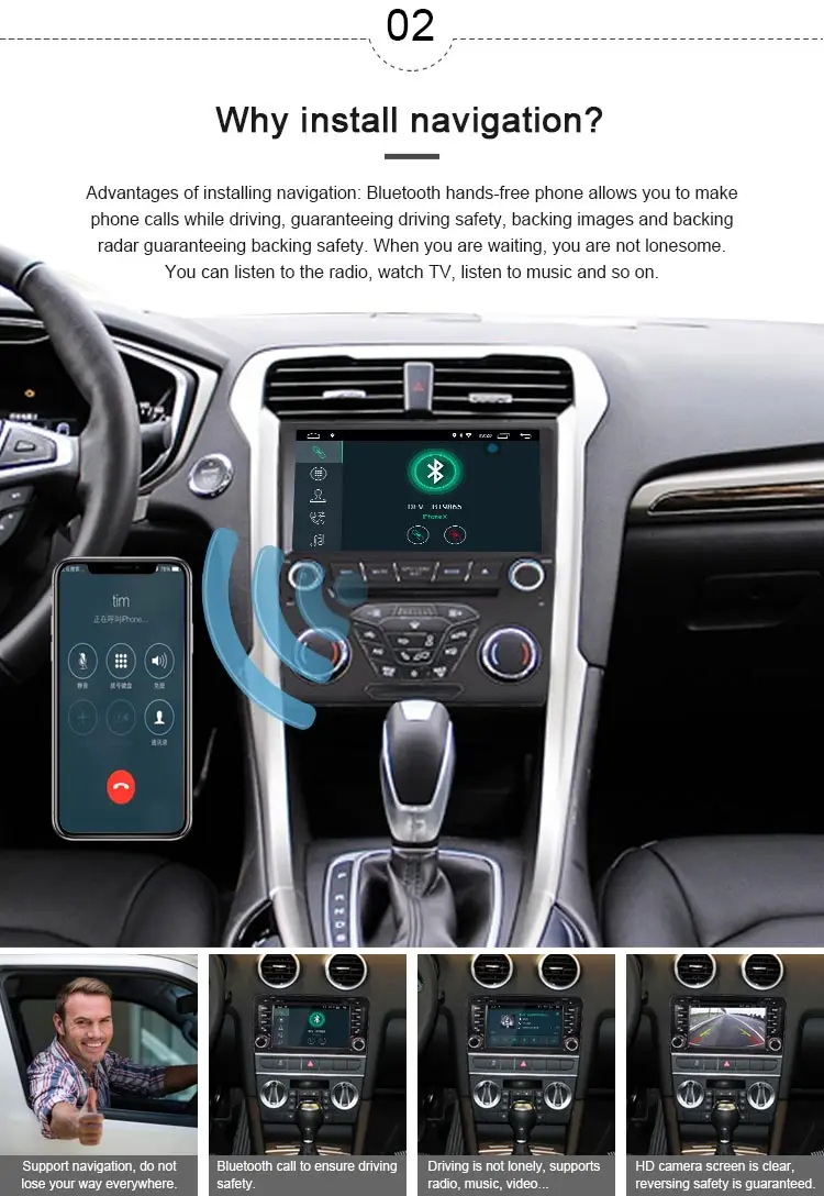 JDASTON Android 10,0 автомобильный dvd-плеер для Ford Mondeo 2013 мультимедиа 1 Din автомагнитола Canbus wifi gps навигация аудио стерео
