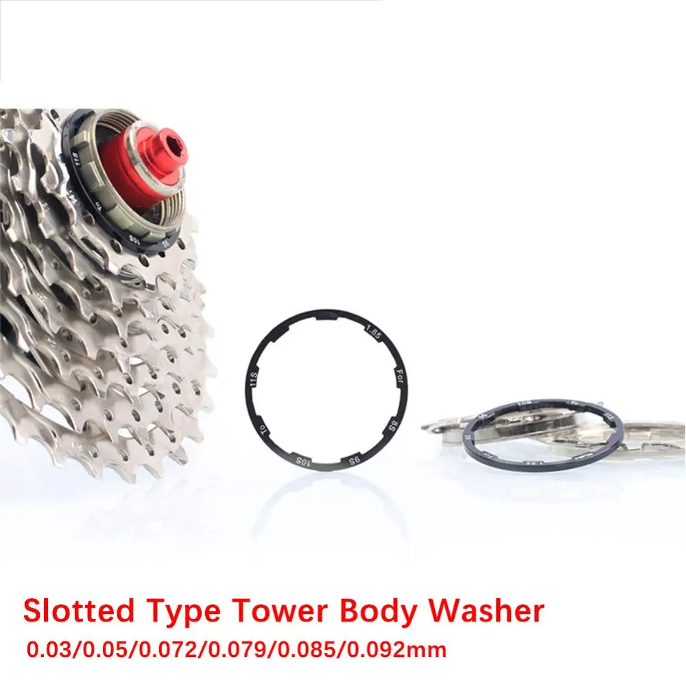 Велосипедов рифленая концентратор шайба MTB Нижний Кронштейн Распорки Кассетный