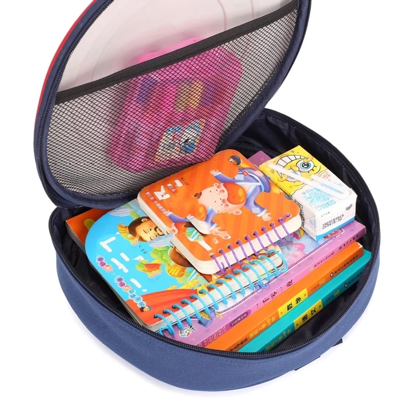 Captain America's Shield Children Backpack Cartoon Mini Schoolbag Round Travel Bag fashion waterproof Sports Pack