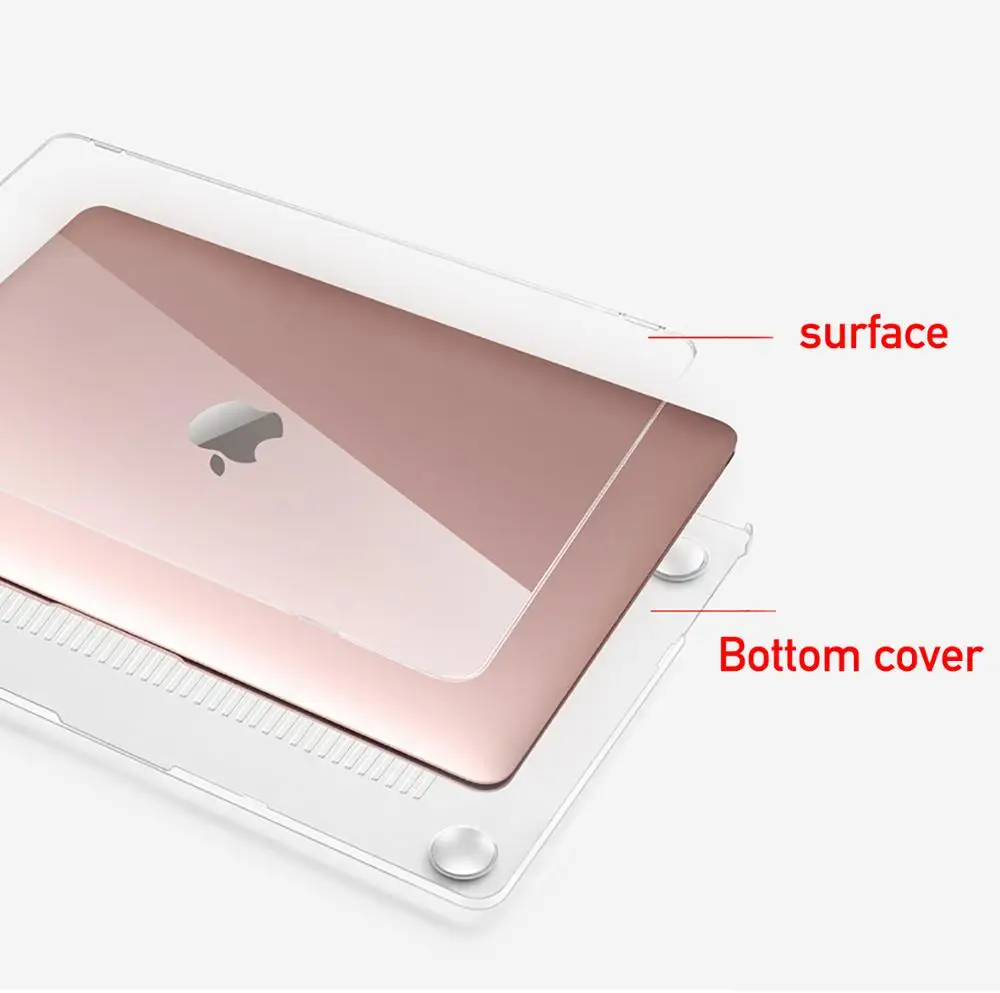 Распродажа! Прозрачный жесткий чехол для ноутбука Macbook Pro Retina Air 11 12 13 15 дюймов