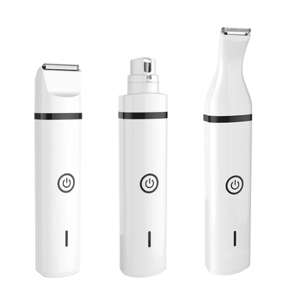 Электрическая машинка для стрижки домашних животных Перезаряжаемый USB триммер 3