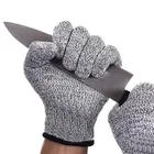 Перчатки с защитой от порезов, перчатки для защиты 5 уровня, перчатки для защиты от порезов, золотого, серого цвета, пригодные для носки, прочные кухонные перчатки, зимние теплые защитные рабочие перчатки