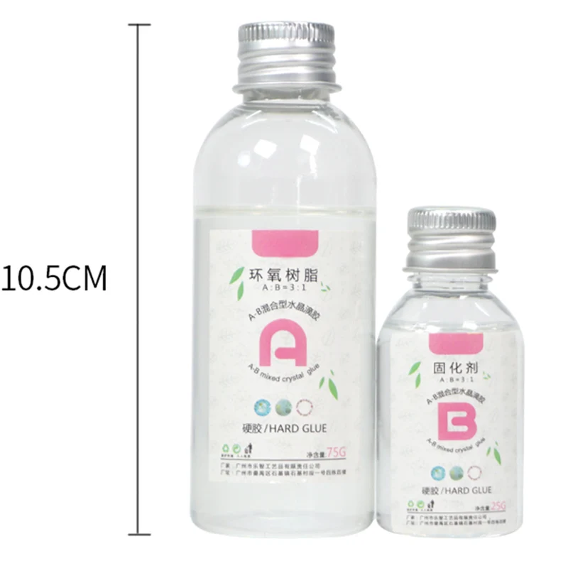 Изготовление ювелирных изделий эпоксидная смола AB Кристалл Клей Высокая адгезия