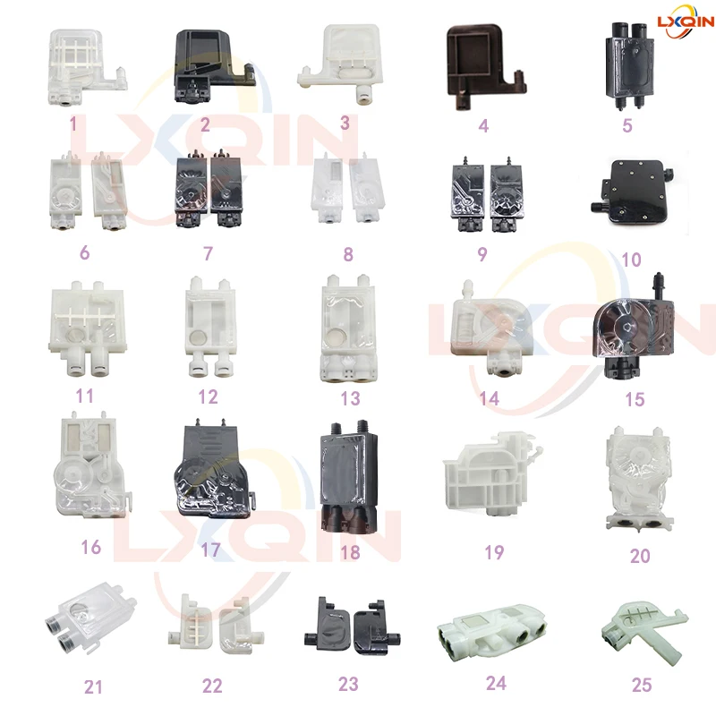 

10pcs various printer ink damper for Epson xp600/dx5/dx7/5113/I3200/TX800/Mimaki jv33/Seiko/big damper printhead dumper filter