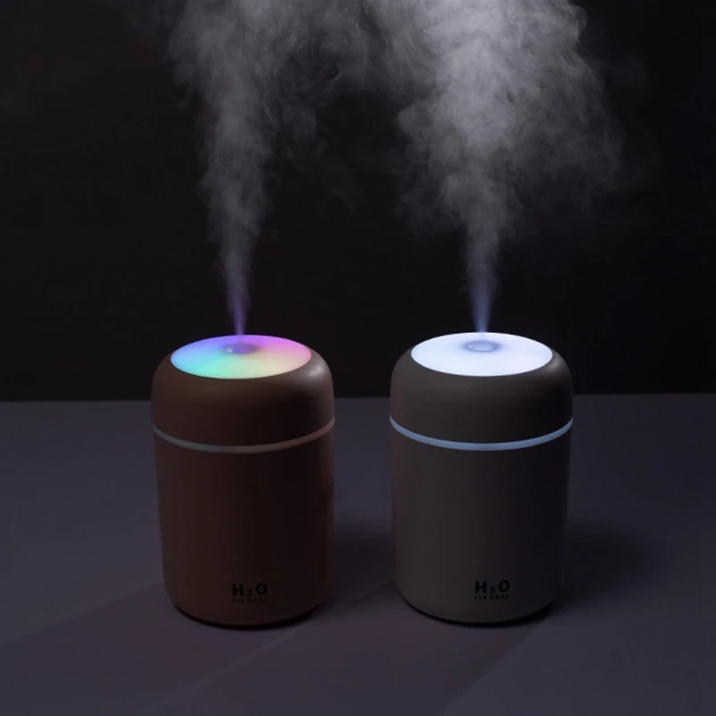 

Portable 300Ml Humidifier USB Ultrasonic Dazzle Cup Aroma Diffuser Cool Mist Maker Air Humidifier Purifier with Romantic Light