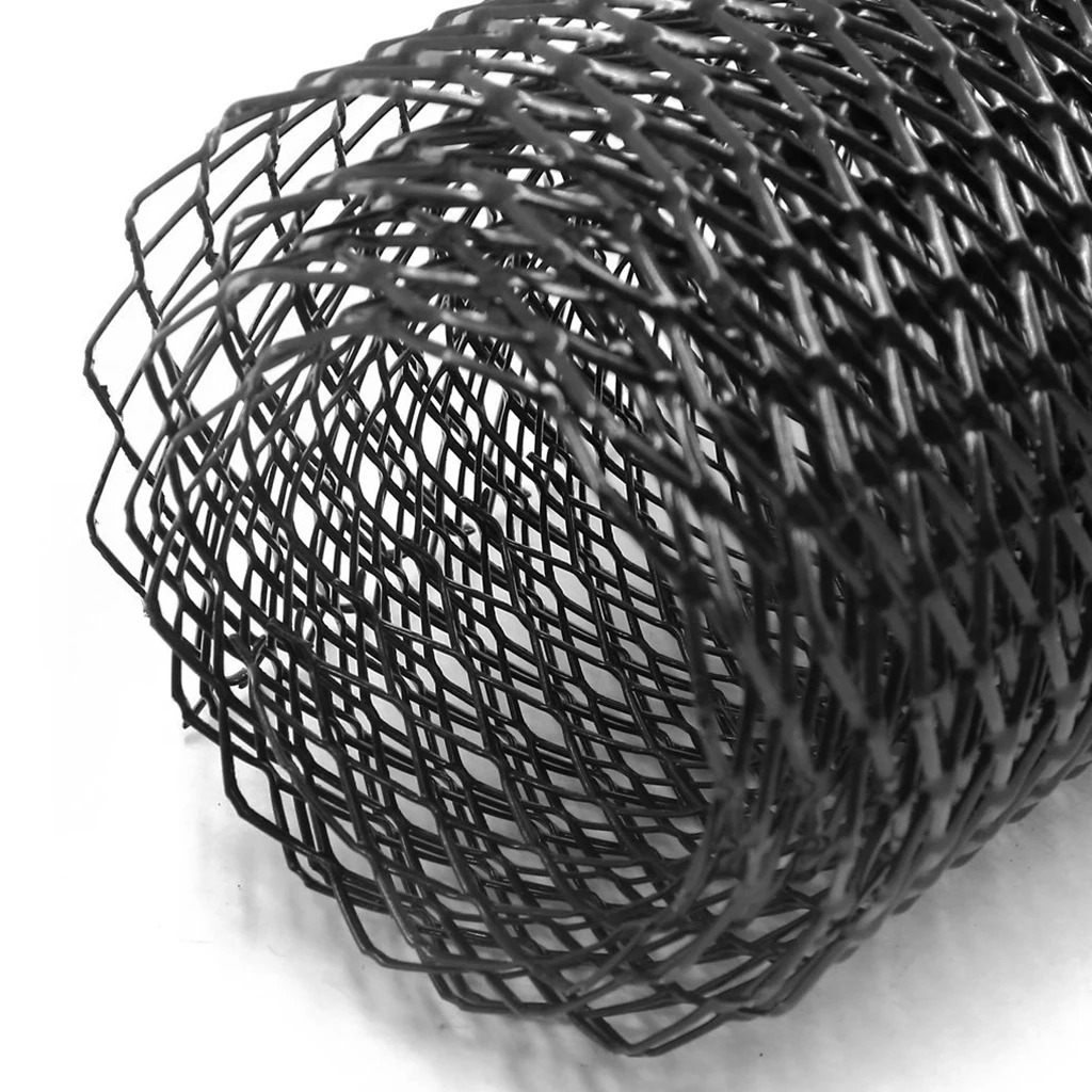 1 шт. авто передний бампер решетка сетка крышка отделка ромбовидный стиль