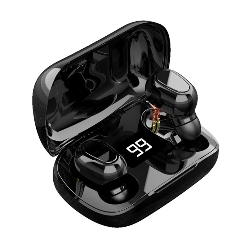 Bluetooth гарнитура TWS HiFi стерео Беспроводная спортивные наушники для iPhone Xiaomi Samsung