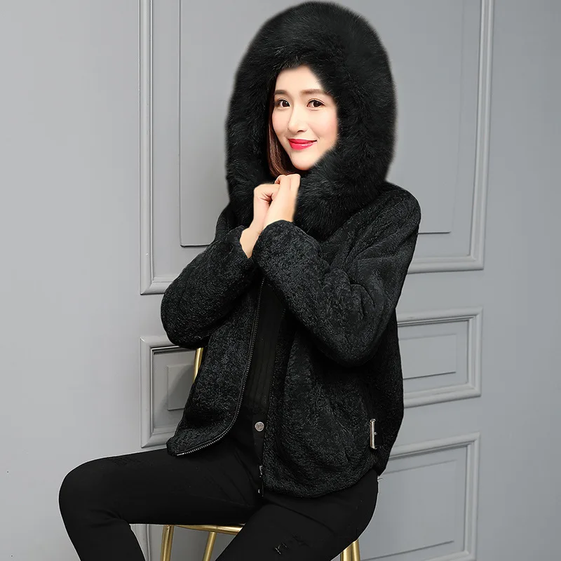 Faux Fur Coat Winter Women Plus Size 2020 Warm Soft Zipper Short Fur Jacket Female Plush Overcoat Casual Outerwear XL2575