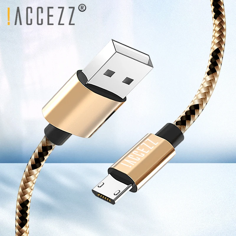 ! ACCEZZ зарядный кабель для синхронизации данных Micro USB Xiaomi Redmi 4X 4A Samsung Galaxy S7 S6 Huawei