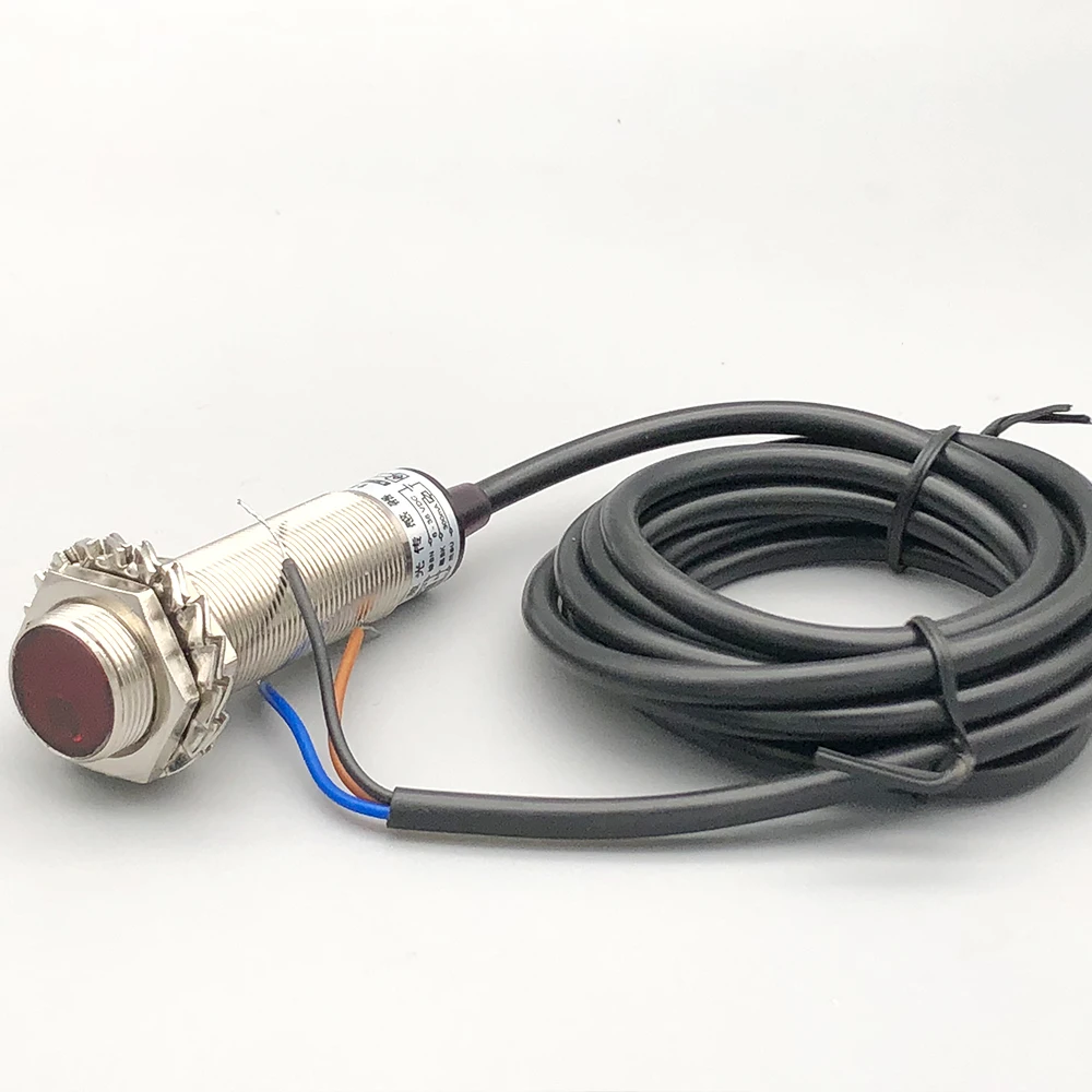 LONGWE M18 50 см регулируемый видимый лазерный датчик Диффузный фотоэлектрический