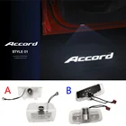 2 шт., Автомобильные светодиодные сигнальные лампы для дверей Honda Accord 7 8 9 10th Acura TSX RDX Odyssey Crosstour SPIRIOR