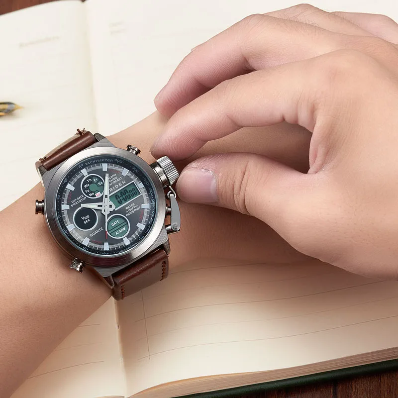 

BIDEN Senors Digital Watch Top Luxury Digital Watch Sport Men Watches Electronic LED Male Wrist Watch For Men Clock reloj hombre