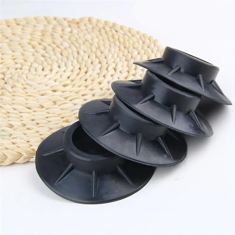 

1pcs Non-slip Rubber Washing Machine Foot Pad Furniture Fixed Base Black Floor Mat Rubber Feet Shock Proof Pads Noise Reduction