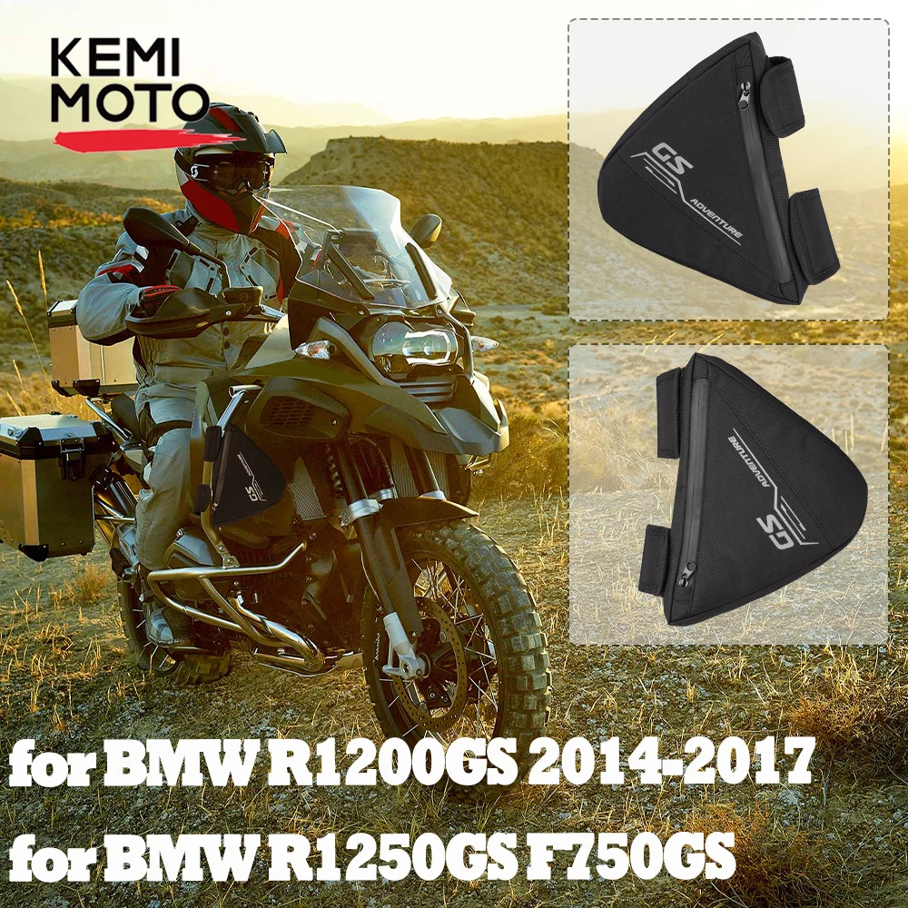 

For BMW R1200GS ADV LC R 1200 GS 2014-2017 R1250GS F750GS F850GS Repair Tool Placement Bag Frame Triple-cornered Package Toolbox